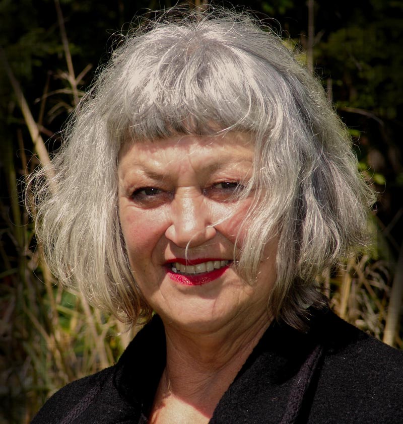 A portrait image of artist Maggie Treweek